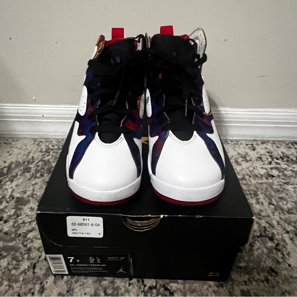 NEW Air Jordan 7 Retro “Nothing But Net” 2015 • Size 7Y • With Box